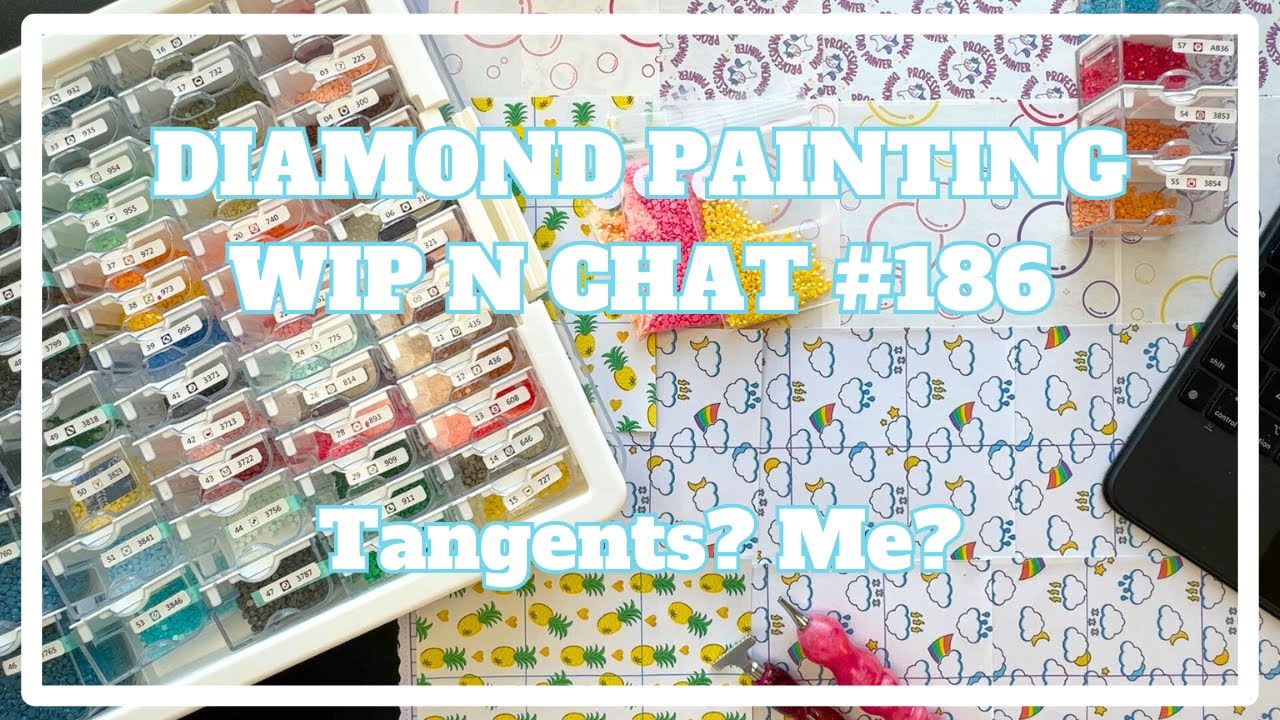 A Murphy's Law Week - But Progress!! | Diamond Painting WIP n Chat #186