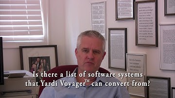 Yardi Voyager Data Conversion: Compatible Software Systems