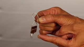 MOROCCO MODERN SILVER EARRINGS