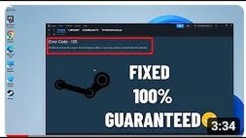 (FIXED) Steam Error Code : 105 - unable to connect to a server | easy fix | 2024
