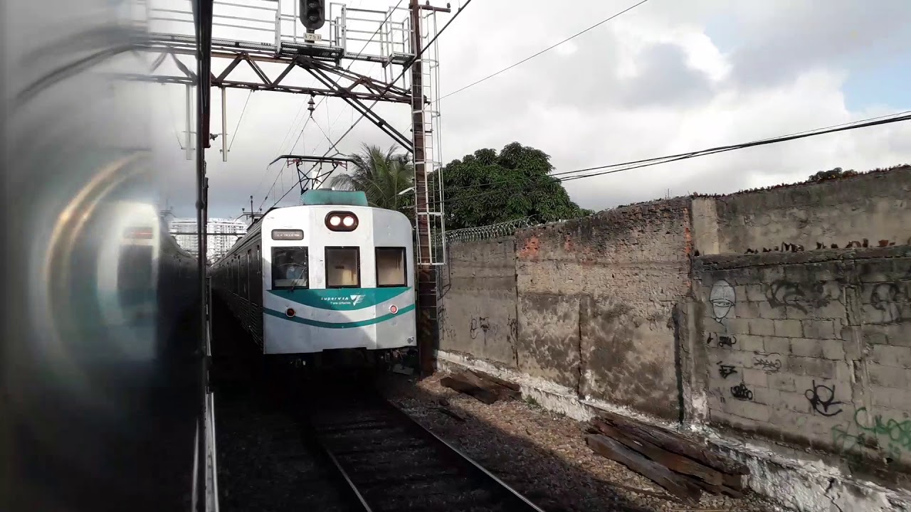 Supervia - Série 700 ER 721/724 Central x Deodoro (Expresso Santa Cruz).