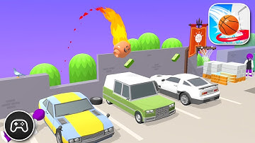 Bounce Dunk - Gameplay Walkthrough Part 98 - Simple Game for Fast Fun (iOS, Android)