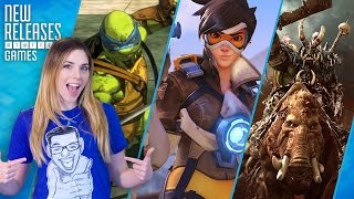 Overwatch, Teenage Mutant Ninja Turtles, Total War: Warhammer - New Releases