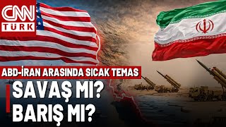 Tahran-Washington Arasında Sıcak Temas Trump İran Bizimle Ciddi Şekilde Müzakere Yapıyor