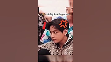 Namjoon looked scared 🤣‼️ Jealous Taehyung is dangerous 😈👹 #shorts #taekook