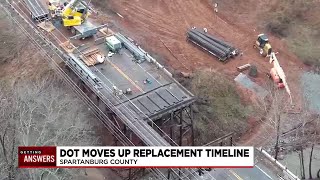 DOT moves up replacement timeline