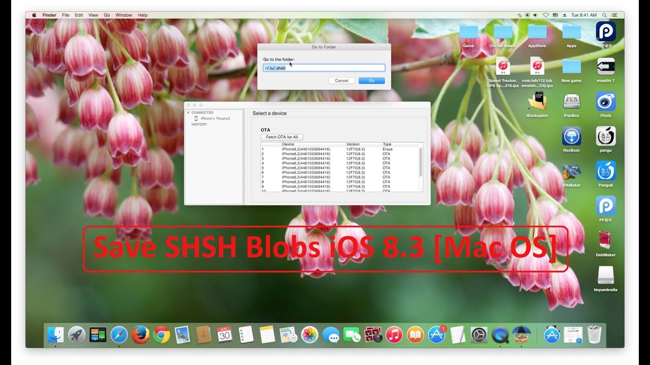 [ Save SHSH Blobs iOS 8.3/8.4 ] How to Save your SHSH blobs and prepare ...