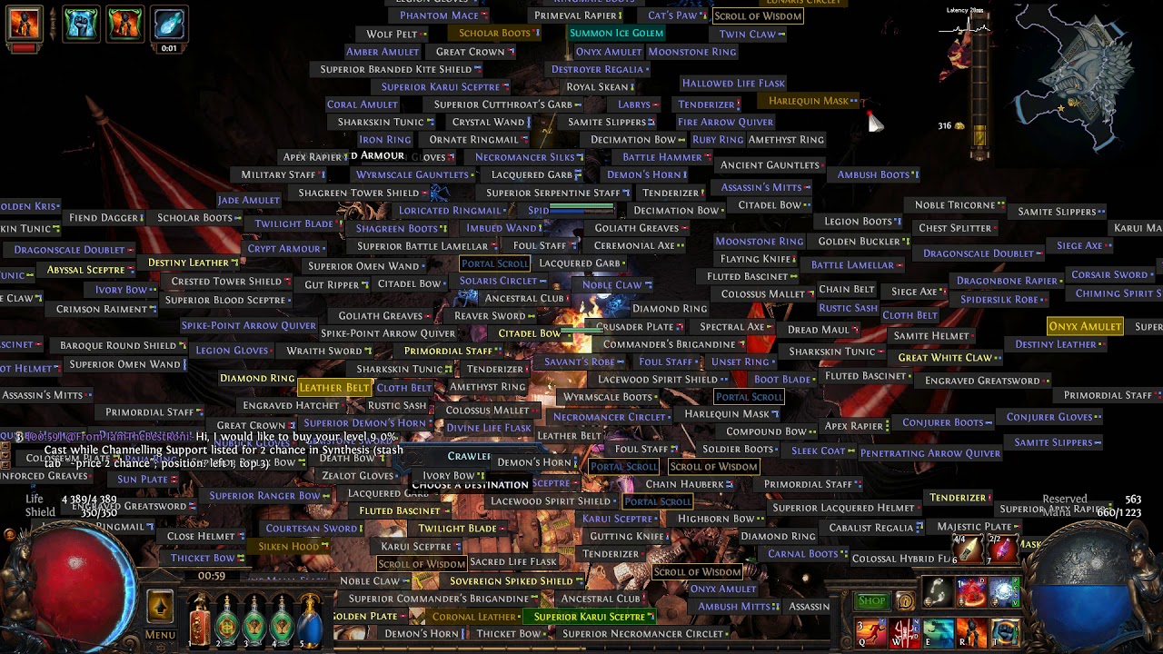 Why all that items are even exist in the game? - Path Of Exile