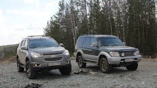 2016 Off road Chevrolet Trailblazer & TLC Prado