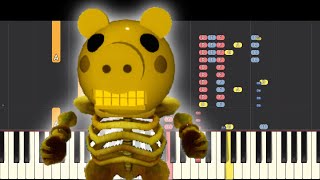 Skelly Theme - Piano Remix - Piggy Roblox
