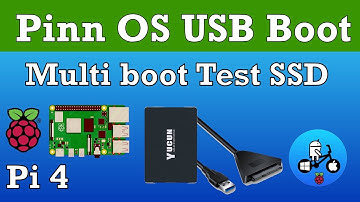 Pinn OS USB Boot testing. Raspberry Pi 4. Just SSD no SD card.