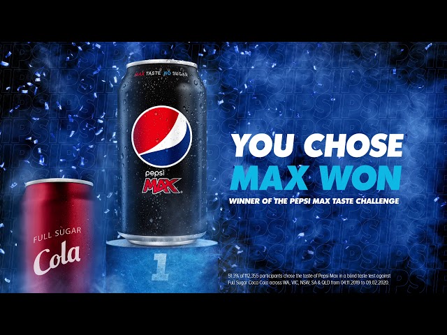 Take the Pepsi Max Taste Challenge this summer!