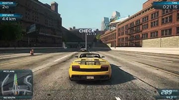 Need For Speed Most Wanted 2: GamePlay [High Graphic Settings] HD