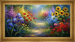 Soft Nature Flower Scene | Calm Decorative TV Display screenshot 5