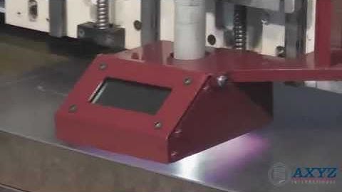 Plasma Cutting Head on an AXYZ CNC Machine