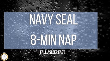 Navy SEAL 8-Minute Power Nap | Heavy Thunderstorm & Brown Noise for Deep Sleep & Fast Recovery