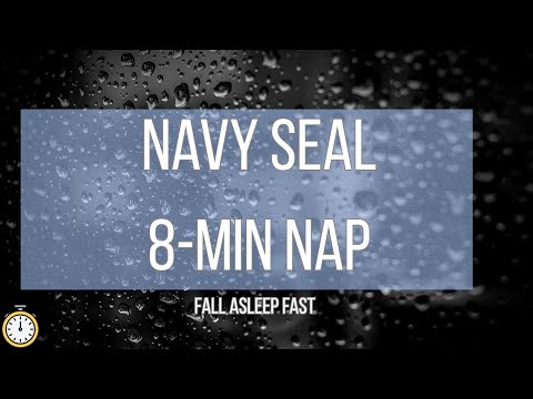 Navy SEAL 8-Minute Power Nap | Heavy Thunderstorm & Brown Noise for Deep Sleep & Fast Recovery