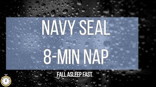 Navy SEAL 8-Minute Power Nap | Heavy Thunderstorm & Brown Noise for Deep Sleep & Fast Recovery