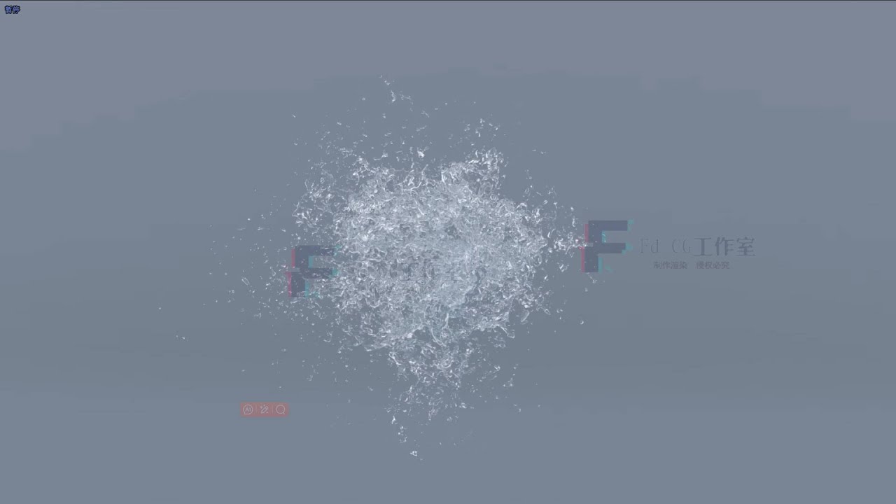 Houdini 20.5 water transformation solver xpu hip - YouTube