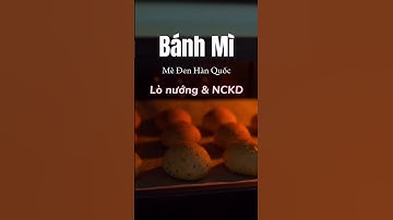 Cách làm bánh mì mè đen Hàn Quốc bằng lò nướng và nồi chiên không dầu