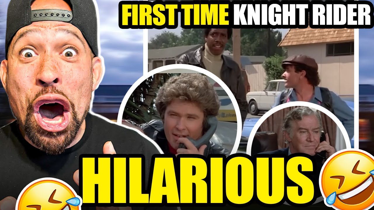 Knight Rider, Car Thieves Attempt To Steal KITT! First time watching this,, I'm cracking up....