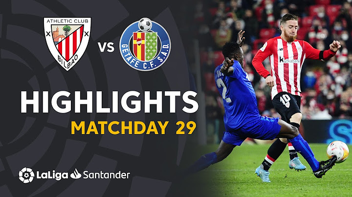 Highlights Athletic Club vs Getafe CF (1-1)