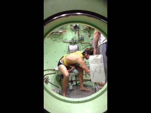 Ice bucket challenge with a difference, Saturation Diving at 90 meters for charity