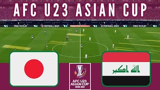 🔴LIVE JAPAN U23 vs IRAQ U23 - SEMIFINAL AFC U23 ASIAN CUP QATAR 2024