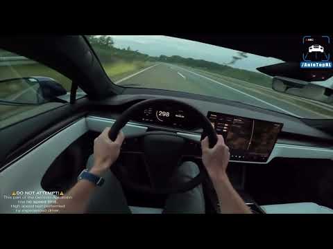 Tesla Model S Plaid hız testi