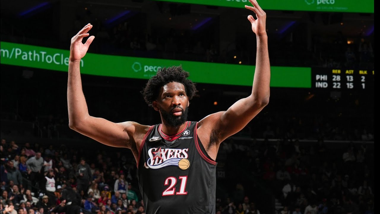 Joel Embiid 39 Pts vs Pacers Clutch Baskets!