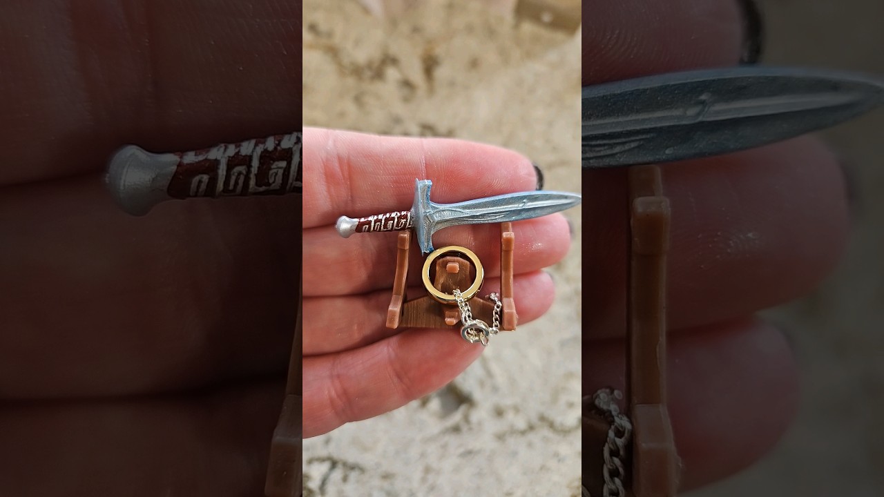 Lord of the Rings Miniverse - Making a Tiny Sword! 