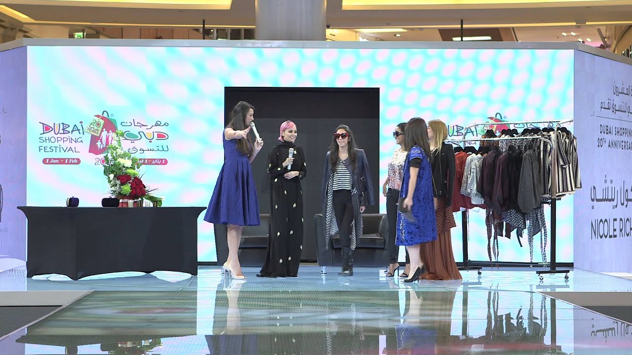 Nicole Richie @TheDubaiMall during Dubai Shopping Festival 2015