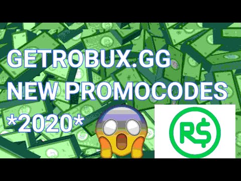New Promocodes In Getrobux Gg 2020 Youtube