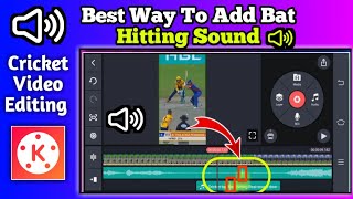 How To Add Bat Sound In Cricket Video Editing || Best way to add bat hitting sound in Cricket Video screenshot 2