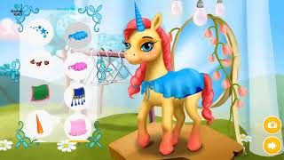Little Pony Care Game - Fun Play Horse Hair Salon, Dress Up & Makeover Game For Kids screenshot 1