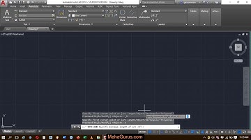Shortcut to Draw Rectangular Revision Cloud in Autocad- Rectangular Revision Cloud Autocad in Hindi