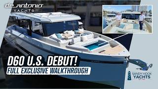 Exclusive First Look: De Antonio Yachts D60 Walkthrough at Miami Boat Show