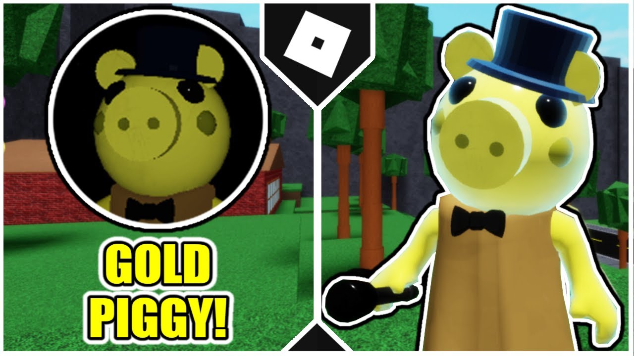 How to get the "GOLDEN PIGGY" BADGE + GOLDEN PIGGY MORPH in PIGGY RP