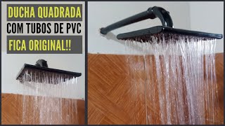 Como Fazer Chuveiro Com Tubo De Pvc