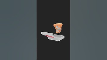 Texturing a Perfect 3D Pizza #blender #zbrush #3d #3dart #art