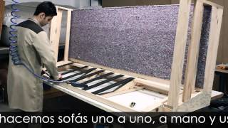 Tapizado de sofá con funda