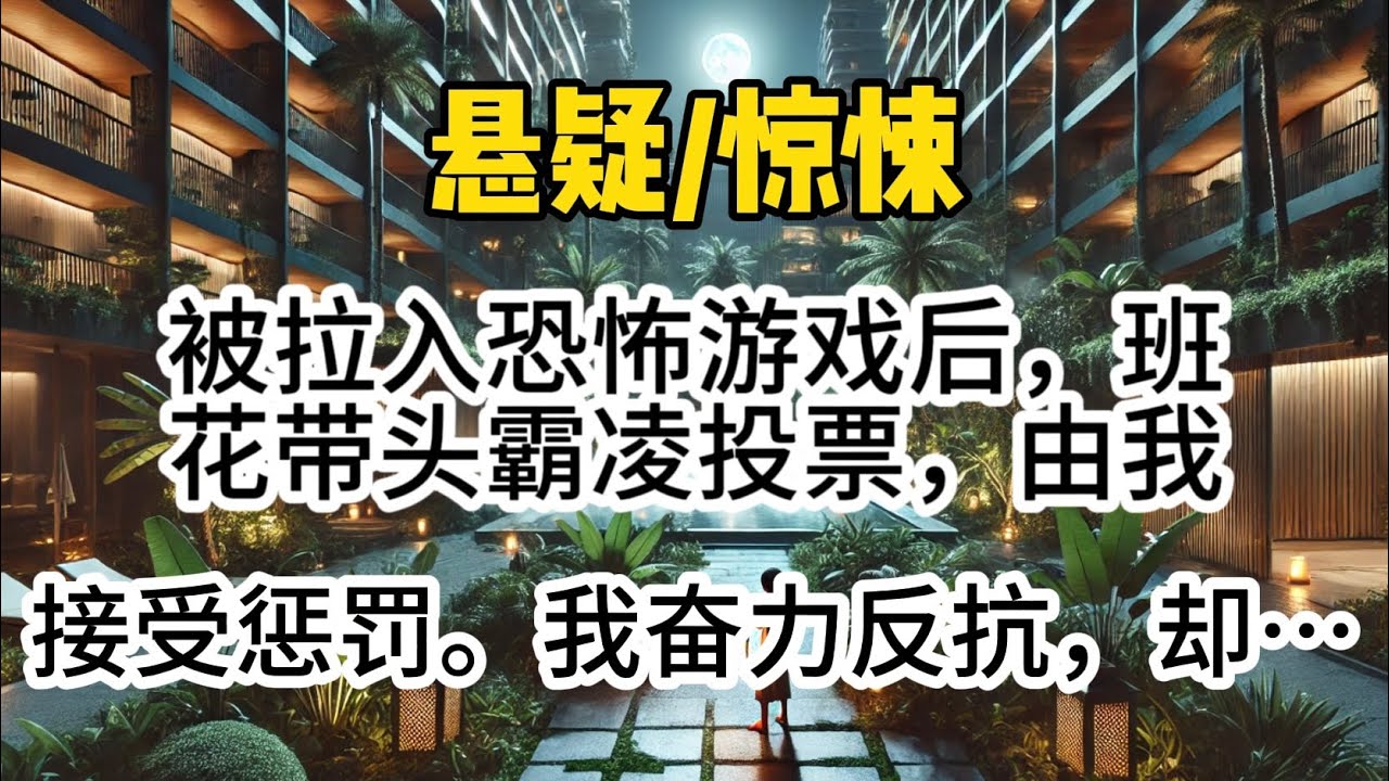 【红月酒店3+其他】被拉入恐怖游戏后，班花带头霸凌投票，由我接受惩罚。我奋力反抗，却被他们送到BOSS面前。关门前，班花一脸恶意凑到我耳边…#懸疑 #惊悚 #悬疑 #一口氣看完