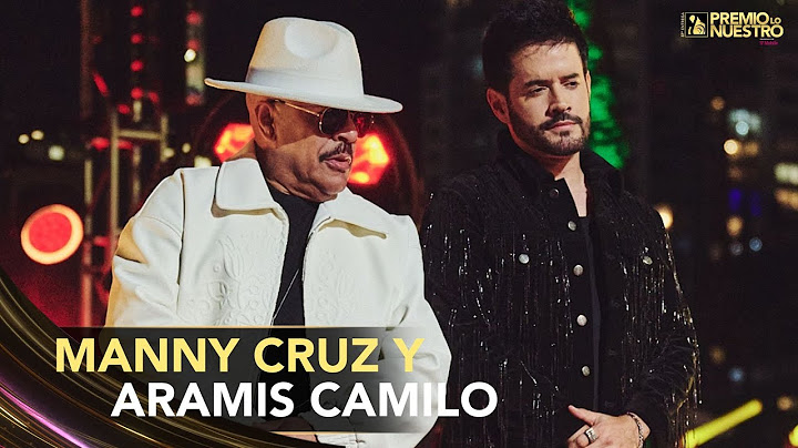 Manny Cruz y Aramis Camilo en Premio Lo Nuestro 2025: 'El Motor' suena en Noche de Estrellas
