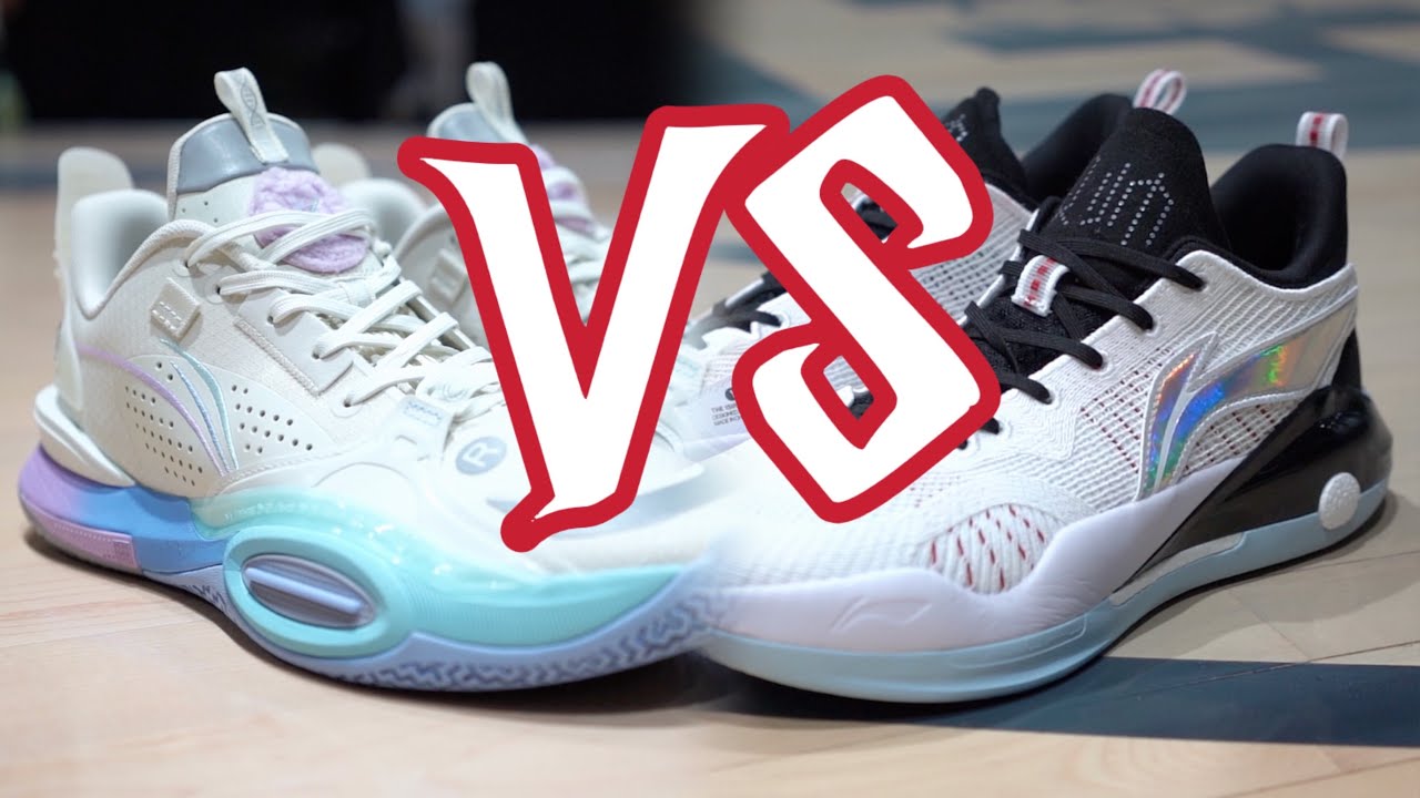 全城10 vs 驭帅15low 对比实战测评 Lining All City 10 vs Yushuai 15 Low Comparison YouTube