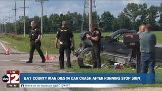 Bay County man dies in Merritt Township crash