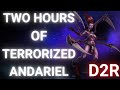 Diablo 2 resurrected  2 hours terrorized andariel tyraels might