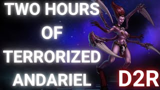 Diablo 2 Resurrected - 2 Hours Terrorized Andariel Tyraels Might????