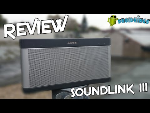 Review | Bose SoundLink III - Bluetooth Speaker | Deutsch