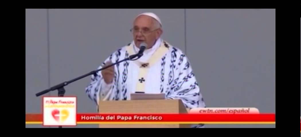 ⁣Homilía del Papa Francisco en el Parque Bicentenario en Quito