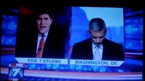 REPORTER FALLS SLEEP ON LIVE FOX NEWS!